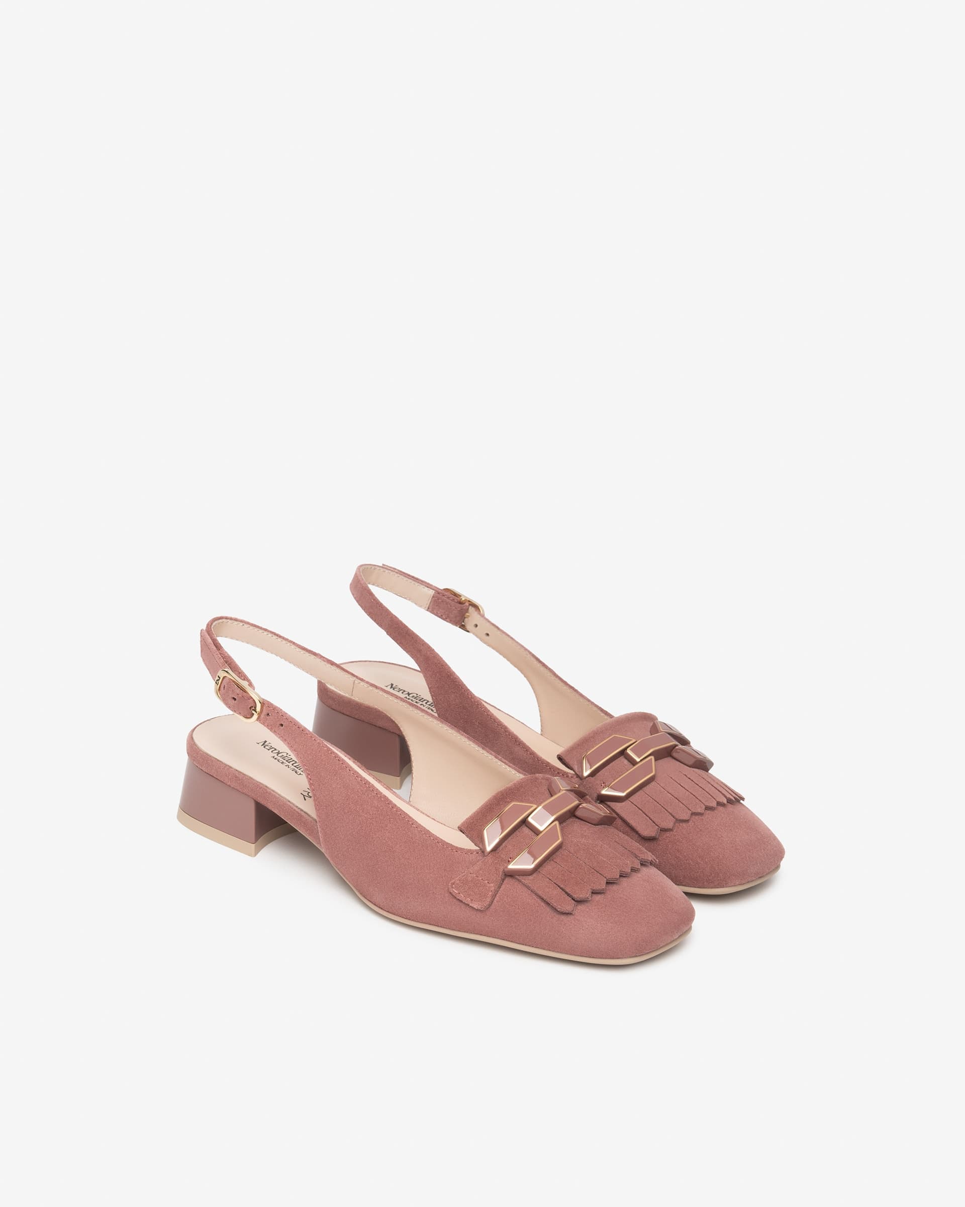 Nero Giardini slingback donna in velour rosa antico E615501D671 in prodotto Teresi Calzature - Marsala, commercioVirtuoso.it