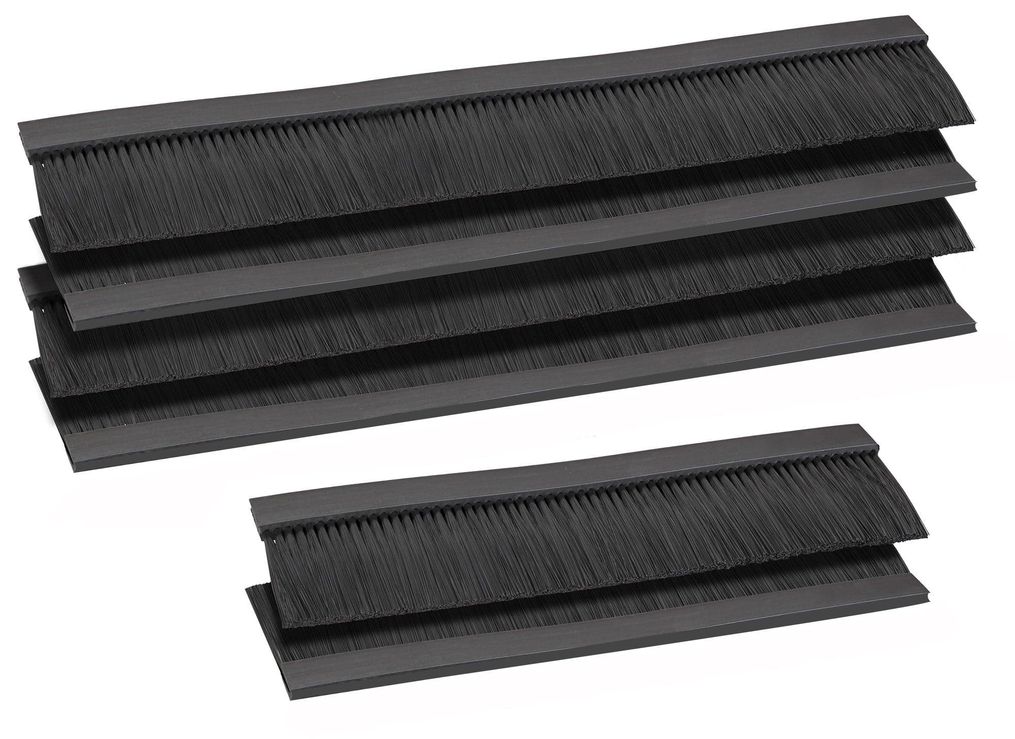 Spazzole Ingresso Cavi per Armadio Rack Due da 265 mm e Quattro da 380 mm in Canali portacavo Scontolo.net - Potenza, commercioVirtuoso.it