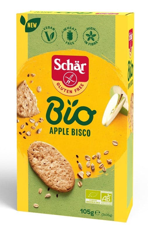 Schar bio apple bisco 105g