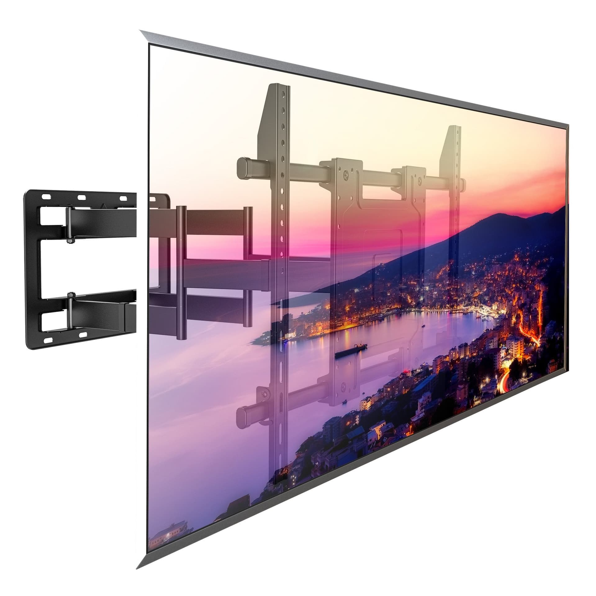 Supporto a Muro per TV LED LCD 65-110'' Full-Motion in Supporti da parete e da soffitto Scontolo.net - Potenza, commercioVirtuoso.it