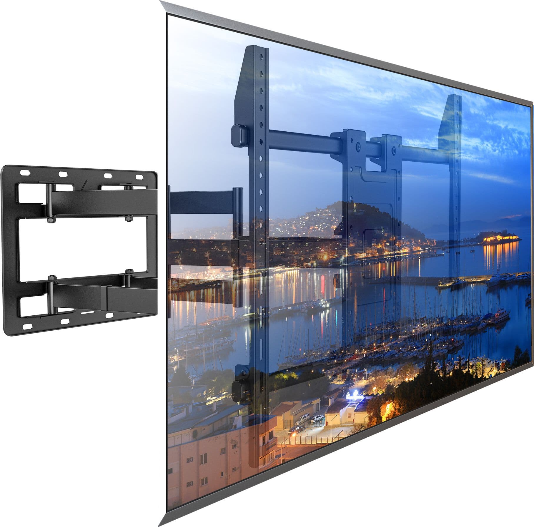 Supporto a Muro per TV LED LCD 55-100'' Full-Motion in Supporti da parete e da soffitto Scontolo.net - Potenza, commercioVirtuoso.it