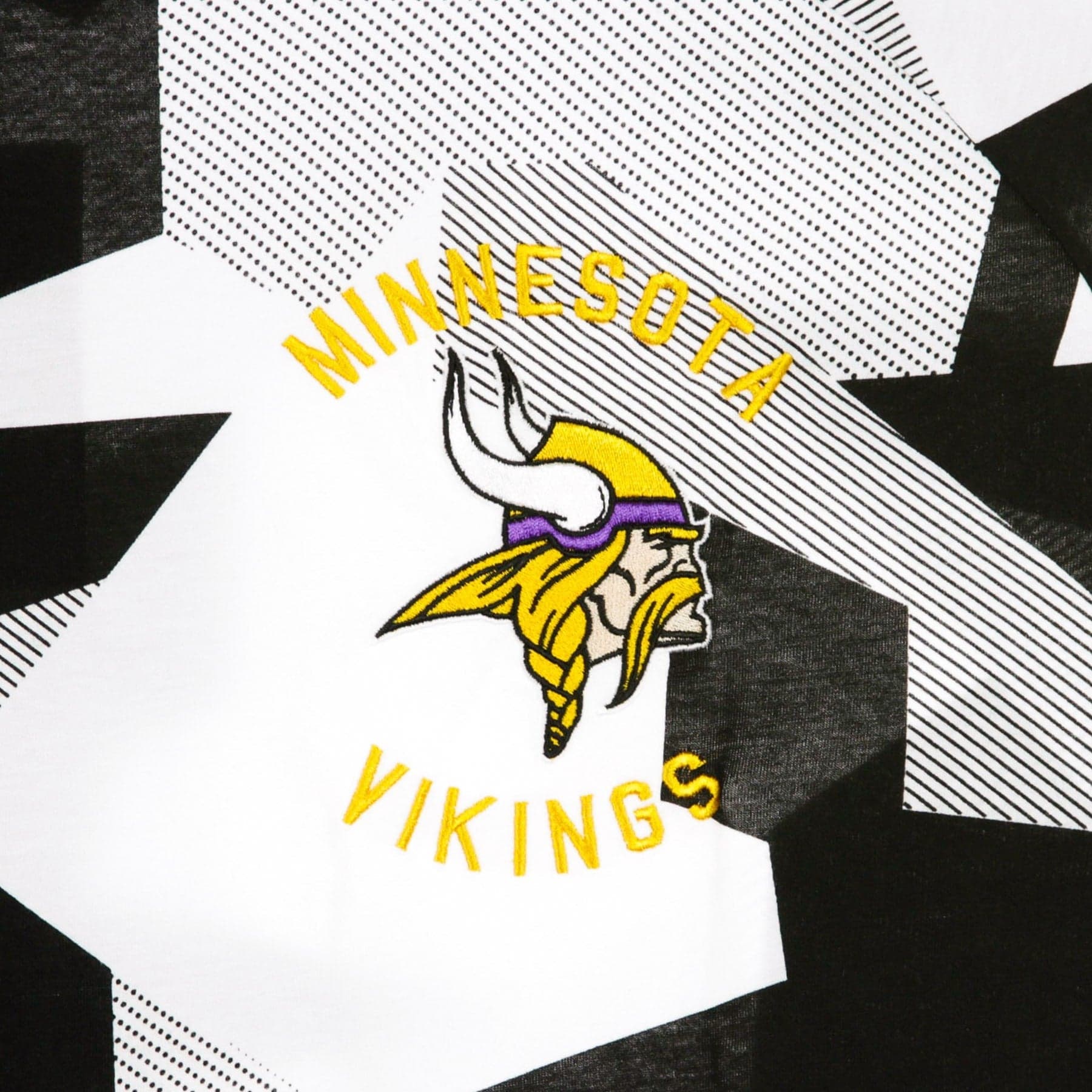 NEW ERA Casacca Uomo Nfl Vikings All Over Print Oversized Tee Minvik Black/white da uomo in T-Shirt Drestige - Casamassima, commercioVirtuoso.it