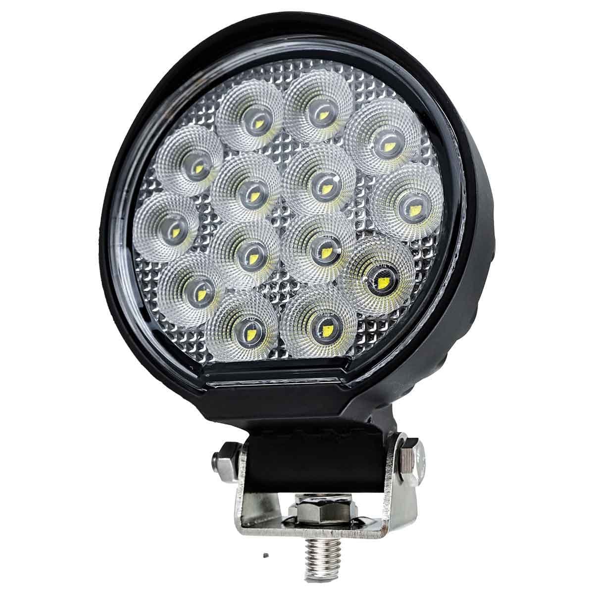 Faro Led da Lavoro Led Work Light Lampada Supplementare Rotondo 4,5' 56W 5600LM 12V 24V IP67 6000K in Faretti Scontolo.net - Potenza, commercioVirtuoso.it