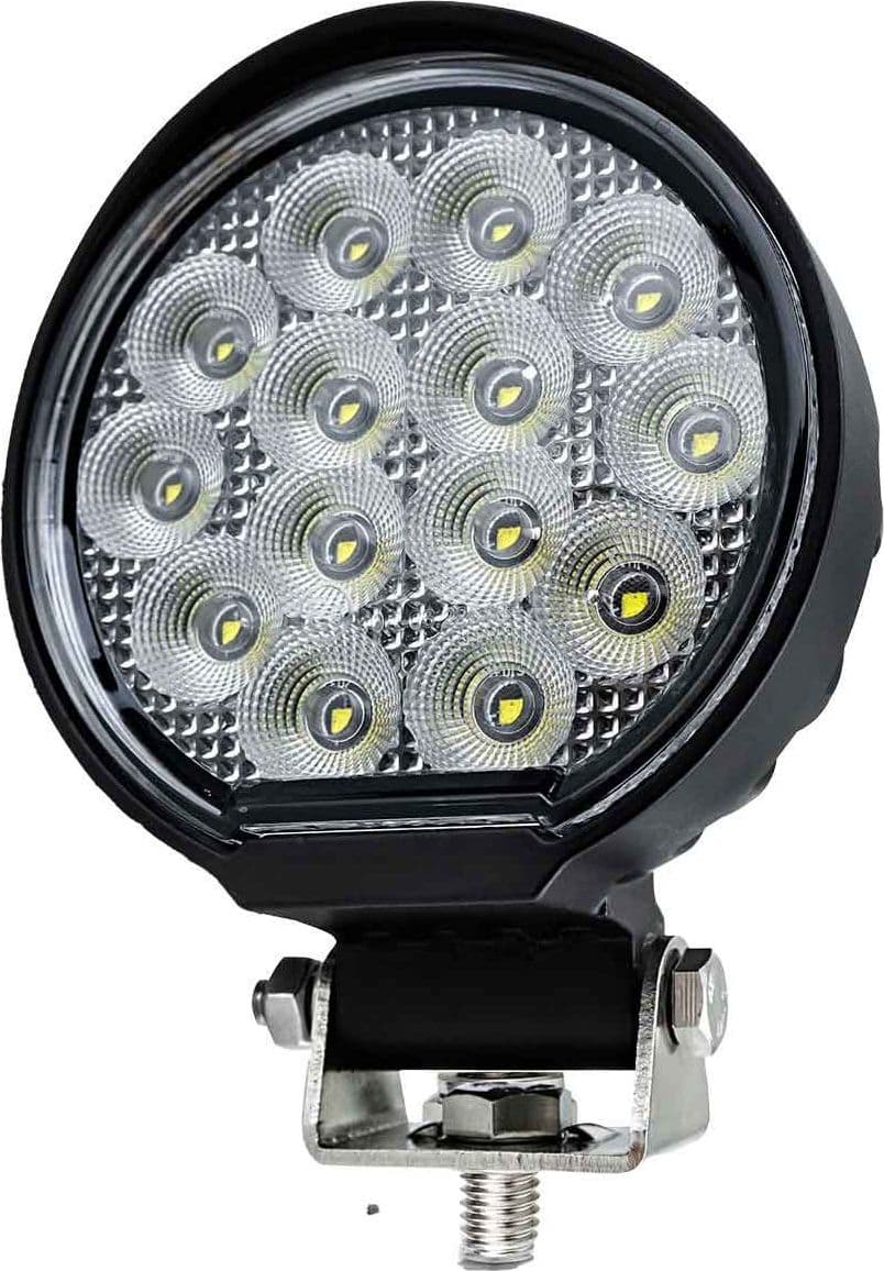 Faro Led da Lavoro Led Work Light Lampada Supplementare Rotondo 4,5' 56W 5600LM 12V 24V IP67 6000K in Faretti Scontolo.net - Potenza, commercioVirtuoso.it