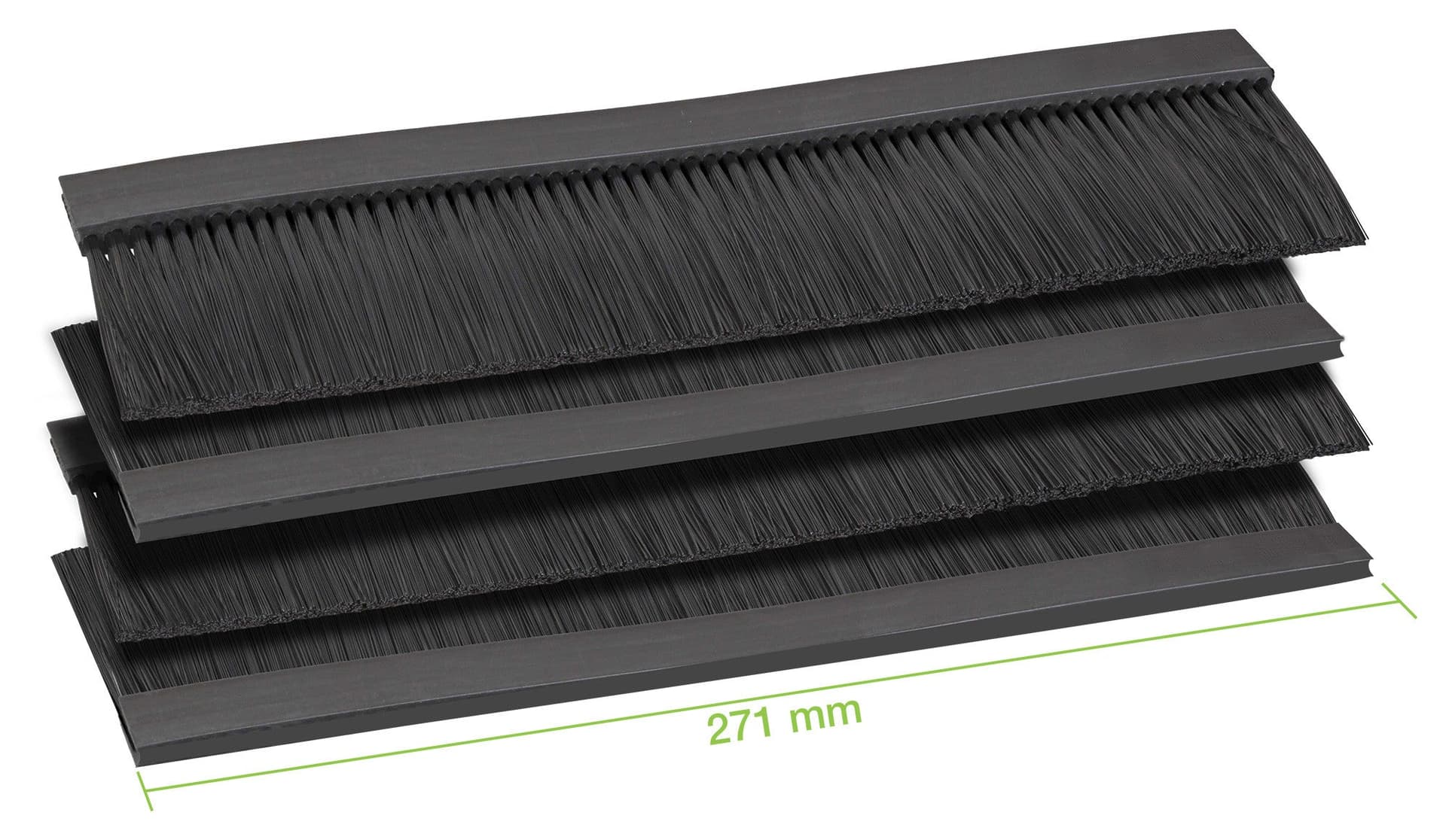 Quattro Spazzole Ingresso Cavi per Armadio Rack 271 mm in  Scontolo.net - Potenza, commercioVirtuoso.it