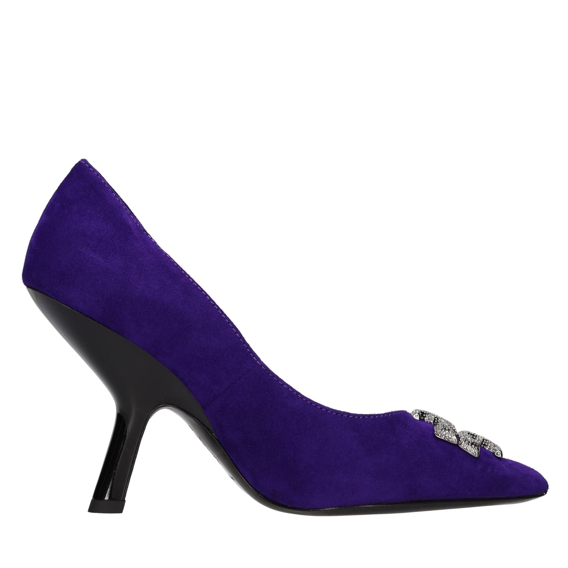 Tory Burch Scarpe con Tacco Viola da donna in Scarpe col tacco Drestige - Casamassima, commercioVirtuoso.it