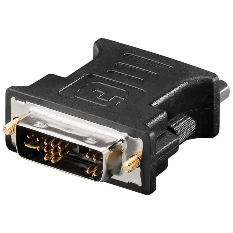 Adattatore Video Analogico DVI Maschio / VGA Femmina Nero in Adattatori Scontolo.net - Potenza, commercioVirtuoso.it