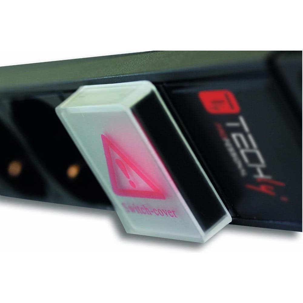 Techly I-CASE STRIP-81U unità di distribuzione dell'energia (PDU) 8 presa(e) AC 1U Nero, Rosso in Cartucce d'inchiostro Scontolo.net - Potenza, commercioVirtuoso.it