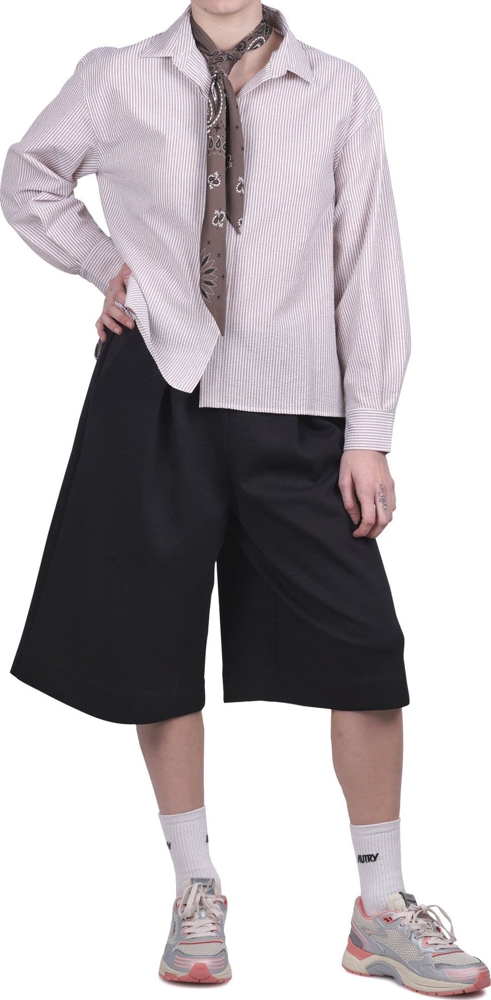8PM 8pm - Shorts - 470493 - Nero da donna in Pantaloncini sportivi Drestige - Casamassima, commercioVirtuoso.it
