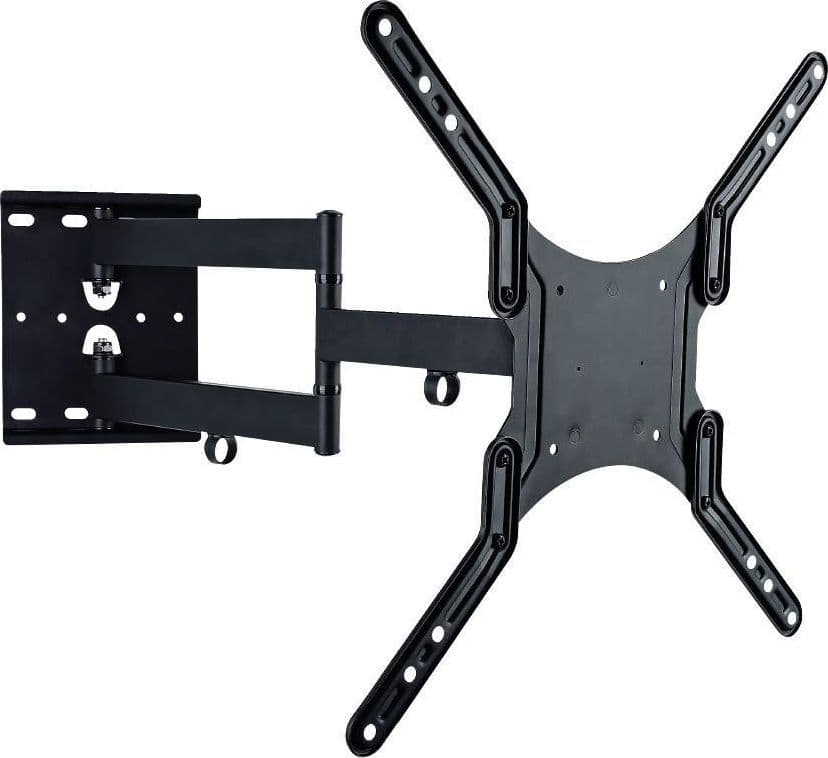 Supporto a Muro Ultra Slim per TV LED LCD 23-55'' Nero in Supporti da parete e da soffitto Scontolo.net - Potenza, commercioVirtuoso.it