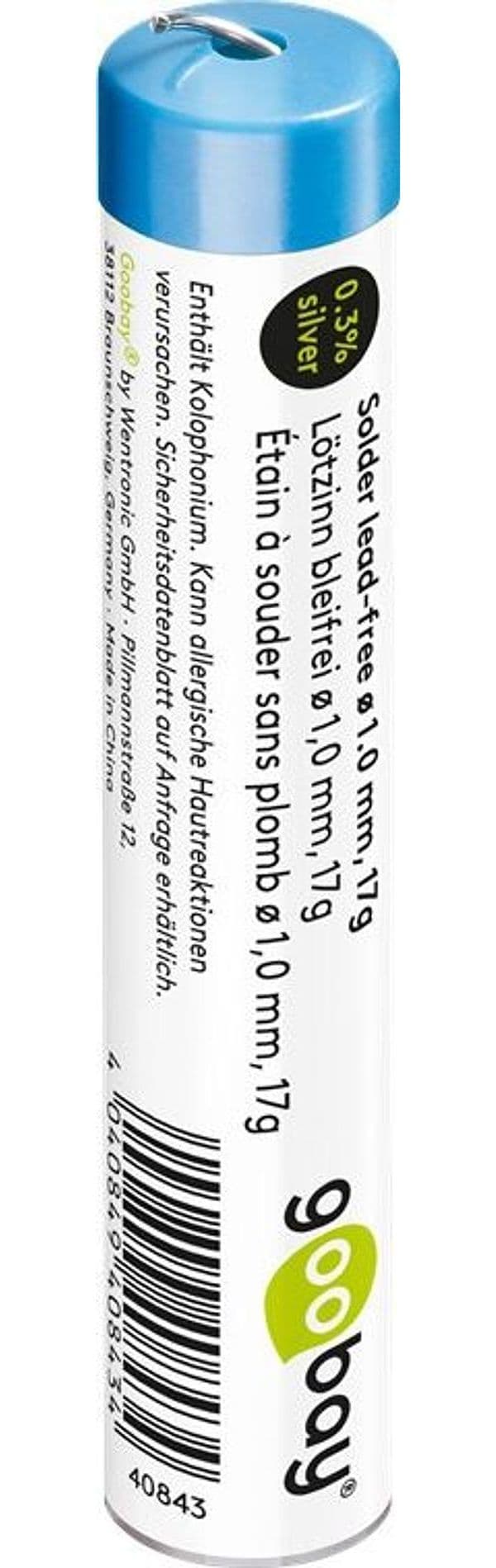 Stagno in Rotolo per Saldatura diam. 1.0 mm, 17gr in  Scontolo.net - Potenza, commercioVirtuoso.it