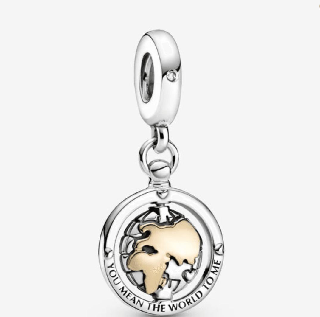 Pandora -Charm pendente Mondo girevole in Bead Charm Alba Gioielli - Casoria, commercioVirtuoso.it