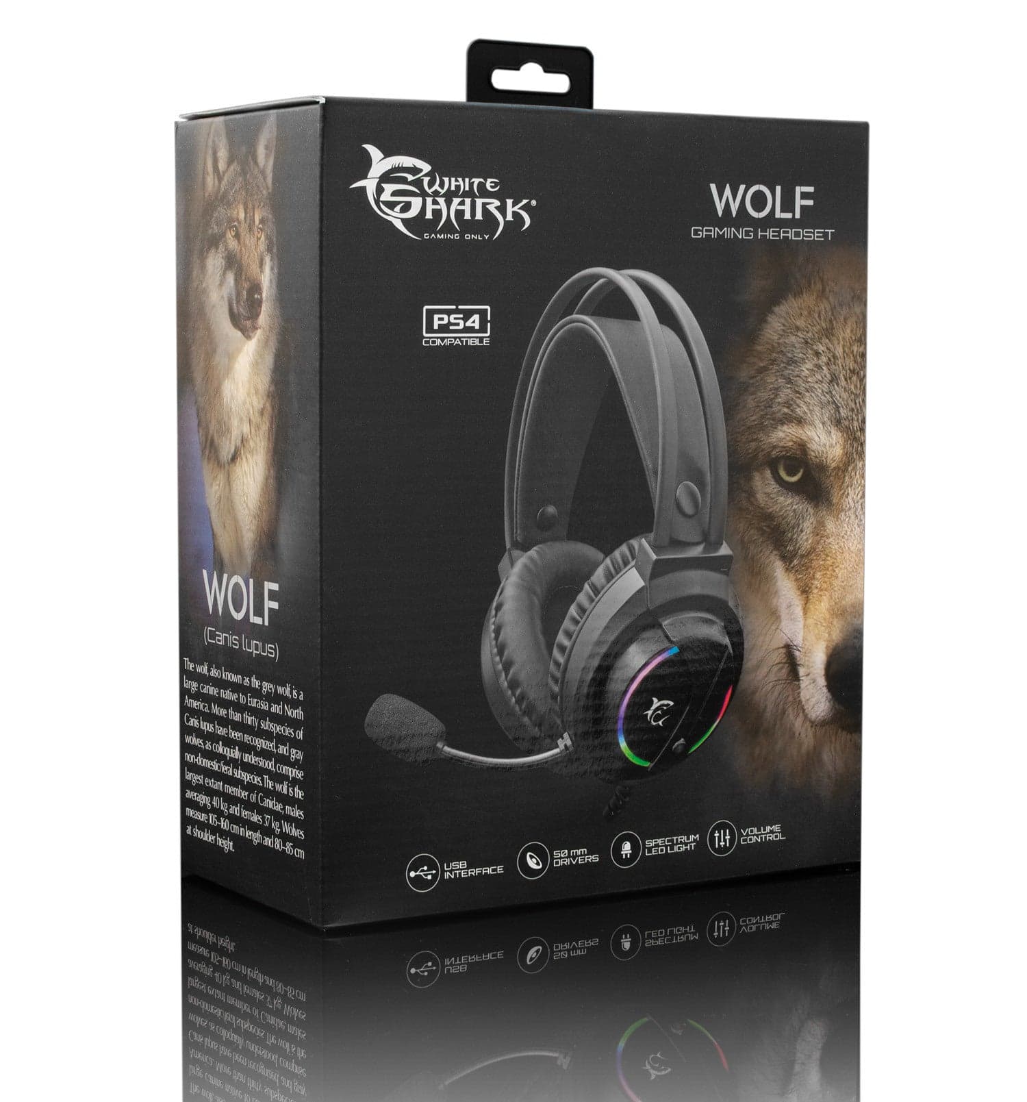 Cuffie Gaming USB 2.0 con Microfono WOLF in Cuffie gaming Scontolo.net - Potenza, commercioVirtuoso.it