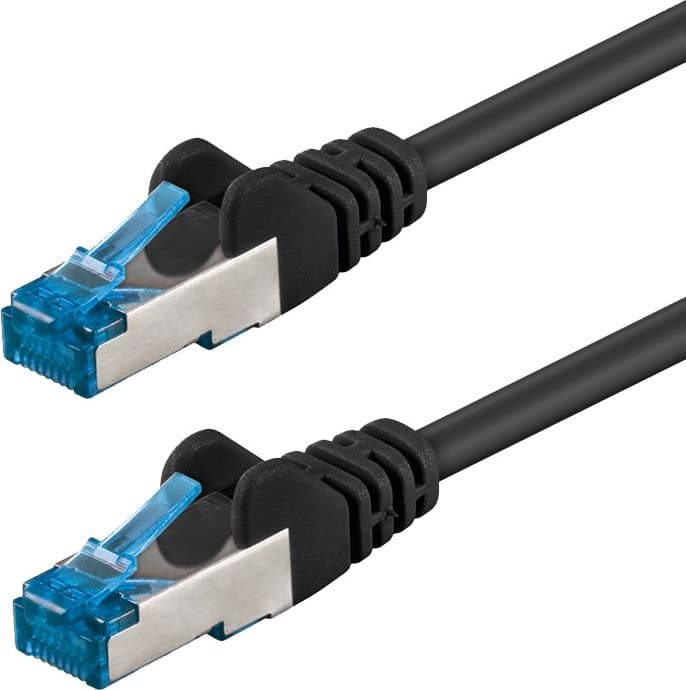 Cavo di Rete Patch in Rame Cat. 6A S/FTP LSZH 15 m Nero in Cavi Ethernet Scontolo.net - Potenza, commercioVirtuoso.it