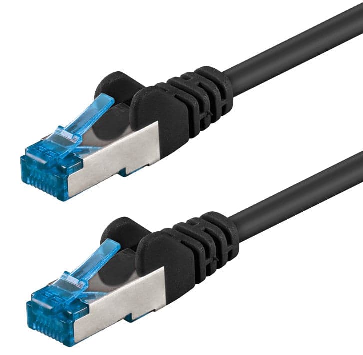 Cavo di Rete Patch in Rame Cat. 6A S/FTP LSZH 15 m Nero in Cavi Ethernet Scontolo.net - Potenza, commercioVirtuoso.it