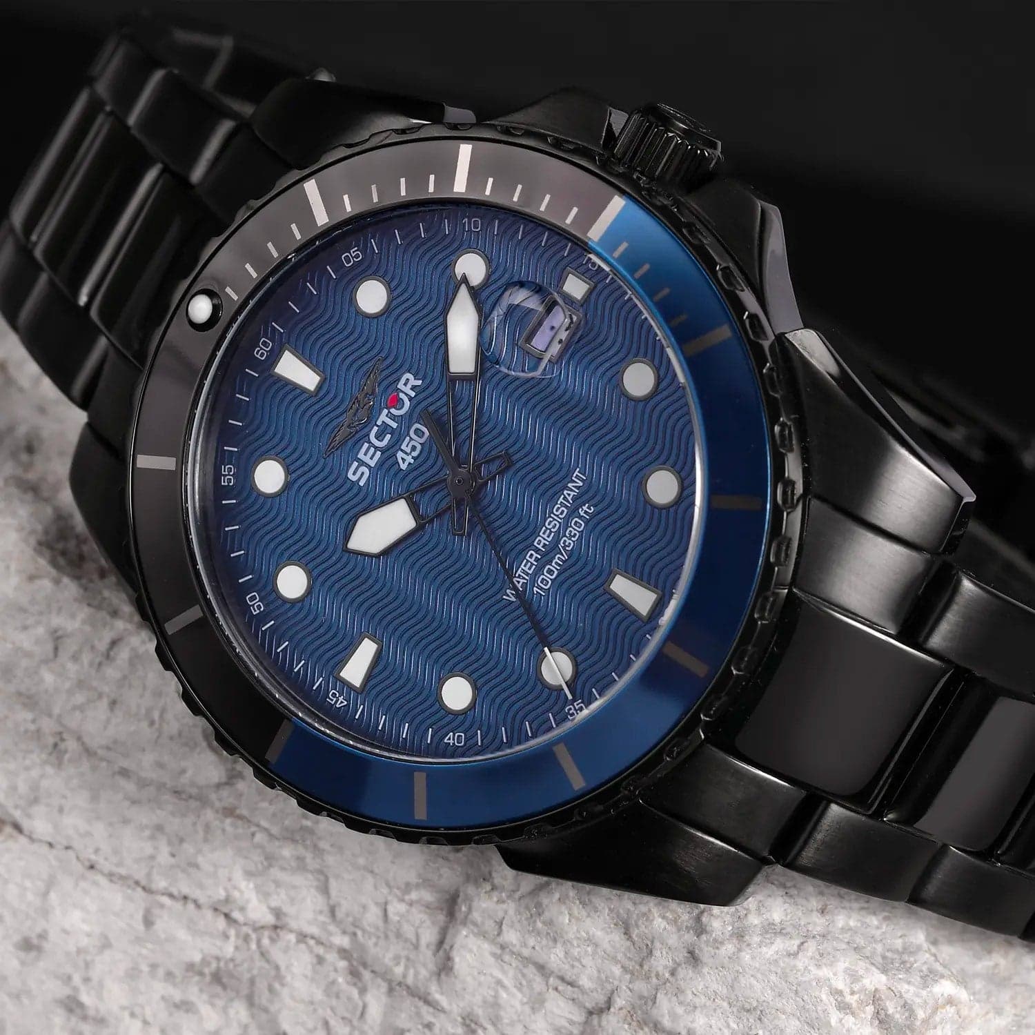 Orologio SECTOR uomo serie 450 datario acciaio nero in Orologi da polso Web Time Orologi - Milano, commercioVirtuoso.it