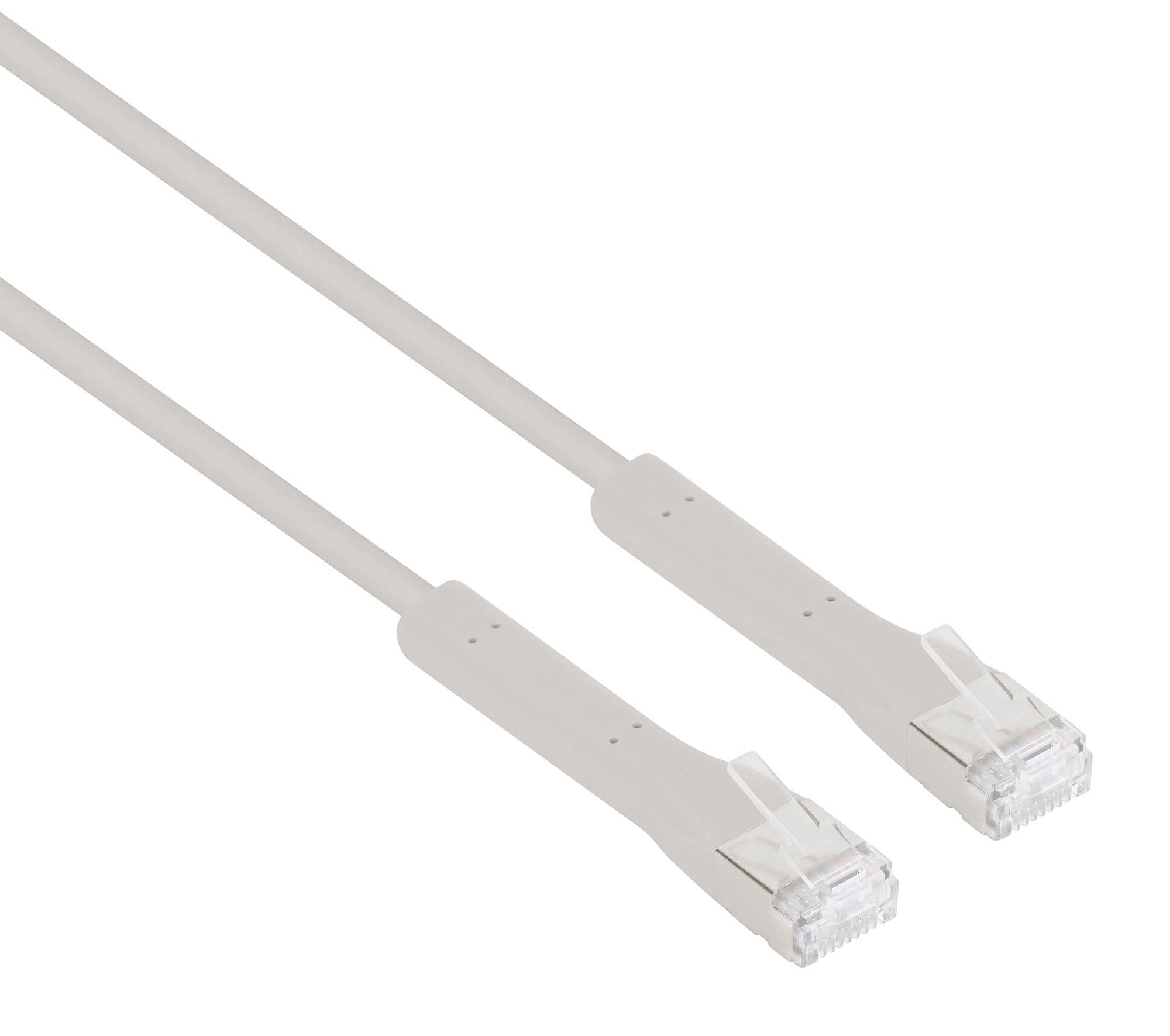 Cavo di rete Patch in Rame Cat. 6A F/FTP Pieghevole FlexiBoot Slim Grigio 0,5 m
