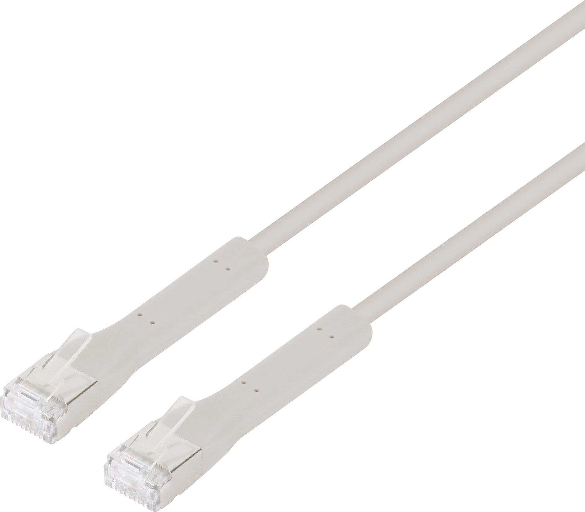Cavo di rete Patch in Rame Cat. 6A F/FTP Pieghevole FlexiBoot Slim Grigio 1,5 m in Cavi Ethernet Scontolo.net - Potenza, commercioVirtuoso.it