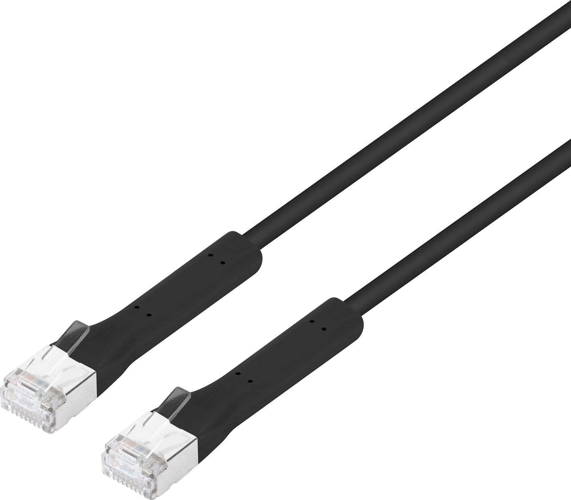 Cavo di rete Patch in Rame Cat. 6A F/FTP Pieghevole FlexiBoot Slim Nero 1,5 m in Cavi Ethernet Scontolo.net - Potenza, commercioVirtuoso.it