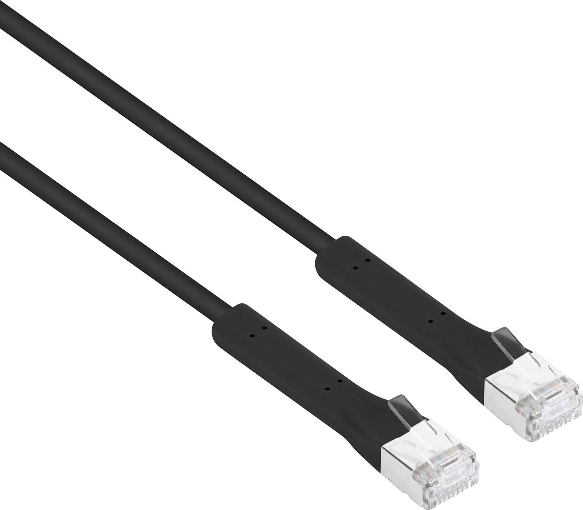 Cavo di rete Patch in Rame Cat. 6A F/FTP Pieghevole FlexiBoot Slim Nero 1,5 m in Cavi Ethernet Scontolo.net - Potenza, commercioVirtuoso.it