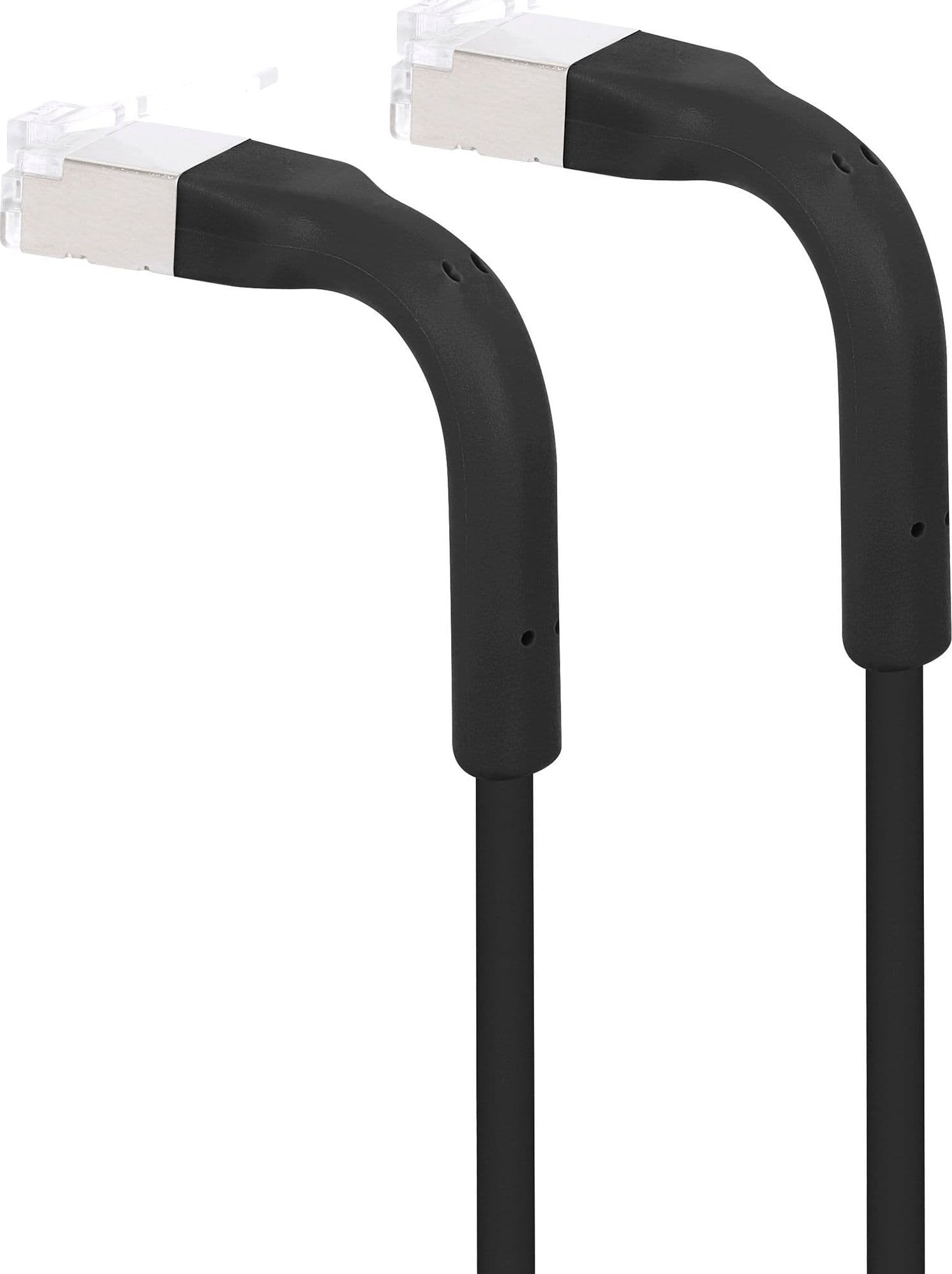 Cavo di rete Patch in Rame Cat. 6A F/FTP Pieghevole FlexiBoot Slim Nero 1,5 m in Cavi Ethernet Scontolo.net - Potenza, commercioVirtuoso.it