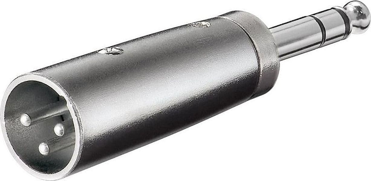 Adattatore XLR Cannon Maschio ad Audio 6,35mm Maschio Stereo in Cavi per microfono Scontolo.net - Potenza, commercioVirtuoso.it