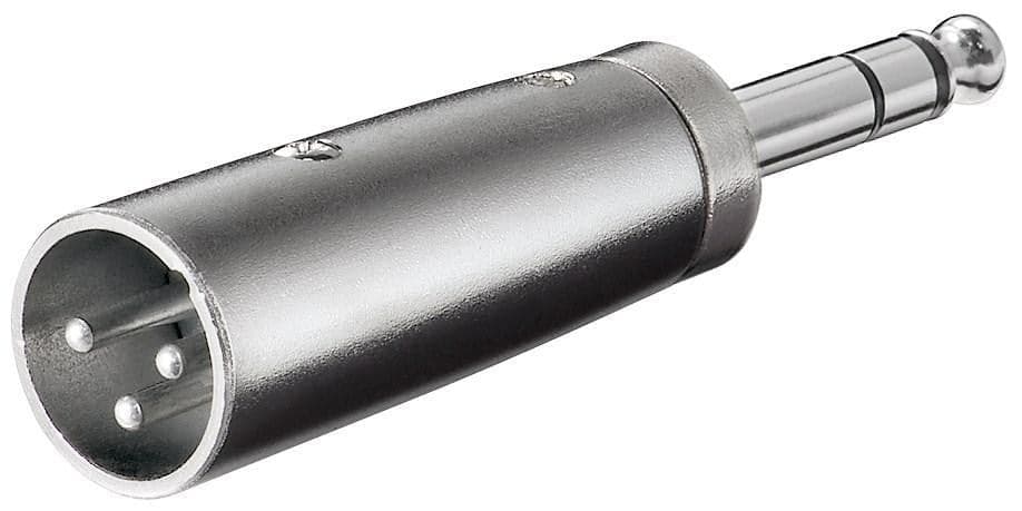 Adattatore XLR Cannon Maschio ad Audio 6,35mm Maschio Stereo in Cavi per microfono Scontolo.net - Potenza, commercioVirtuoso.it