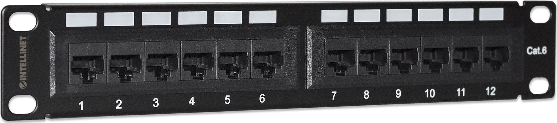 Pannello Patch per Rack 10'' 12 Porte UTP Cat.6 1HE in Cavi Ethernet Scontolo.net - Potenza, commercioVirtuoso.it