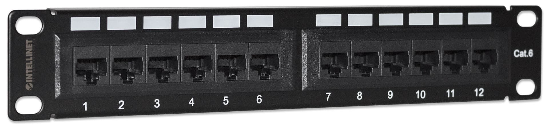 Pannello Patch per Rack 10'' 12 Porte UTP Cat.6 1HE in Cavi Ethernet Scontolo.net - Potenza, commercioVirtuoso.it