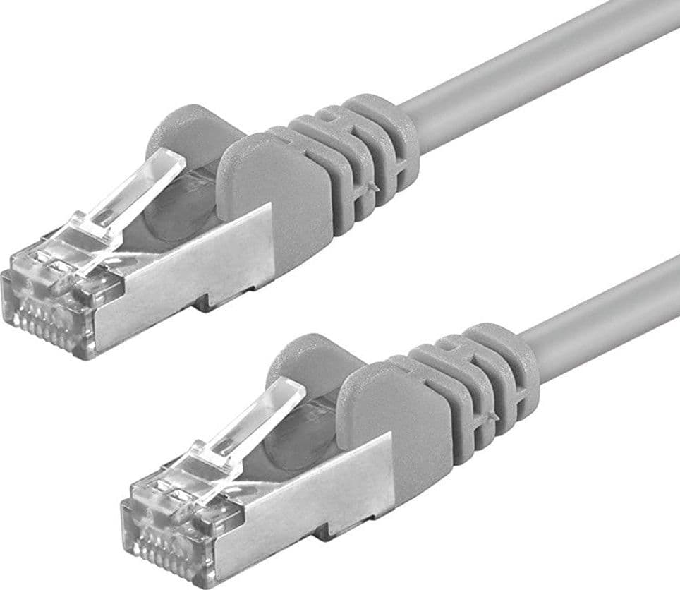 Cavo di Rete Patch in CCA Cat.5E Schermato F/UTP 0,5 m Grigio in Cavi Ethernet Scontolo.net - Potenza, commercioVirtuoso.it