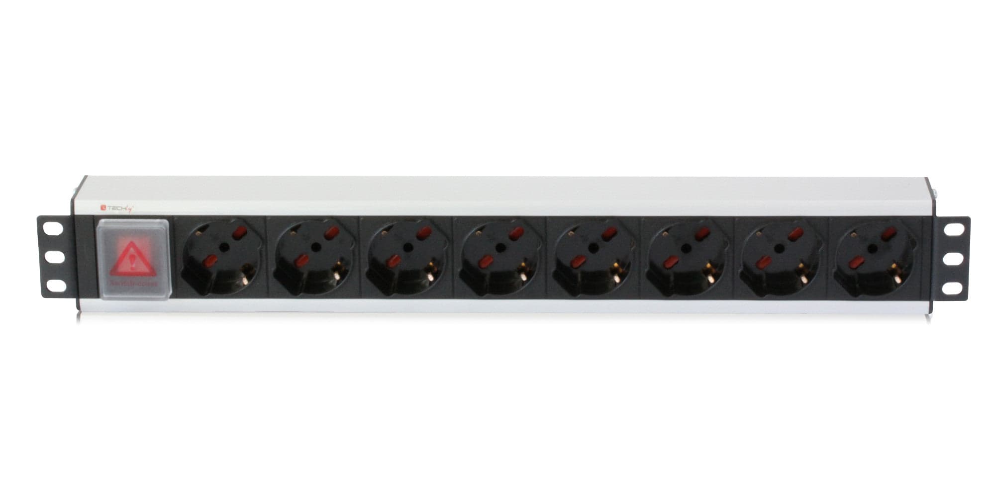Multipresa 8 Posti da Rack 19'' con Interruttore Spina Italiana 1,5U in Multiprese Scontolo.net - Potenza, commercioVirtuoso.it