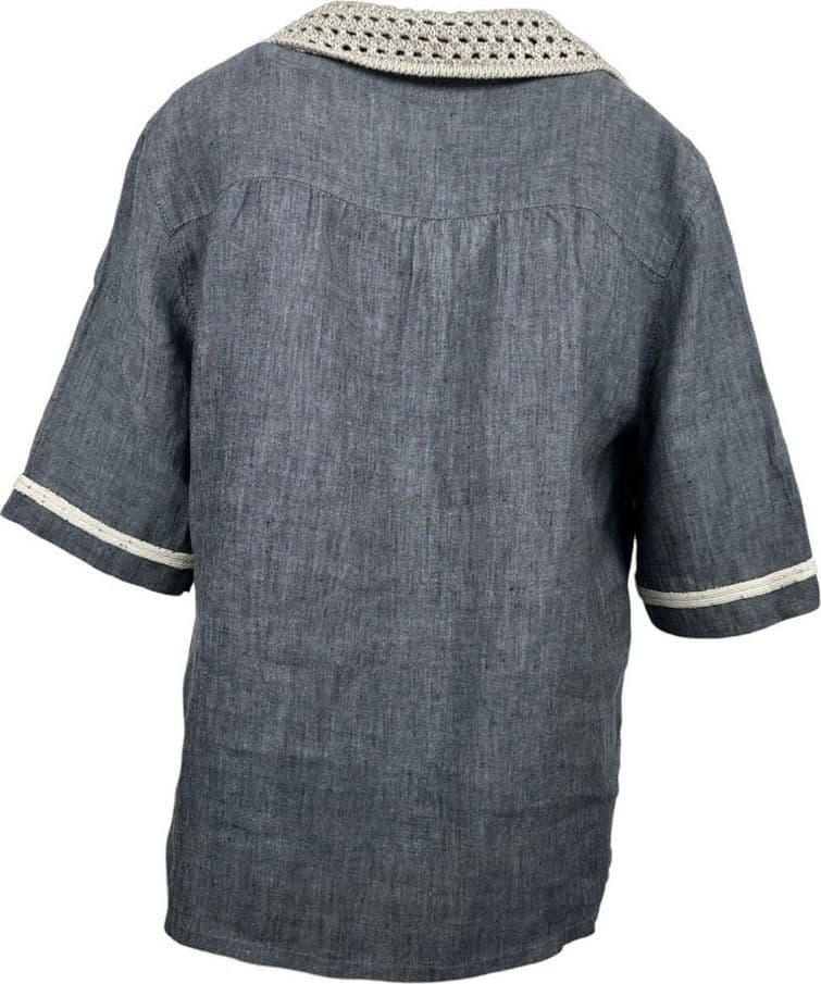 Purotatto Camicie Antracite/beige da donna in Bluse e camicie Drestige - Casamassima, commercioVirtuoso.it