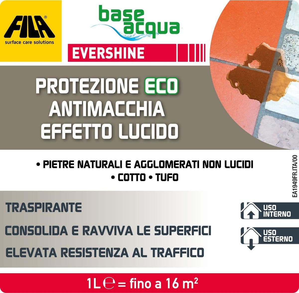 Fila Evershine – Protettivo antimacchia effetto lucido – 1 litro in Detergenti per pavimento Masterbrico - Longobardi, commercioVirtuoso.it