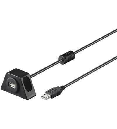 Prolunga USB 2.0 fissabile con viti 2 m Nero in  Scontolo.net - Potenza, commercioVirtuoso.it