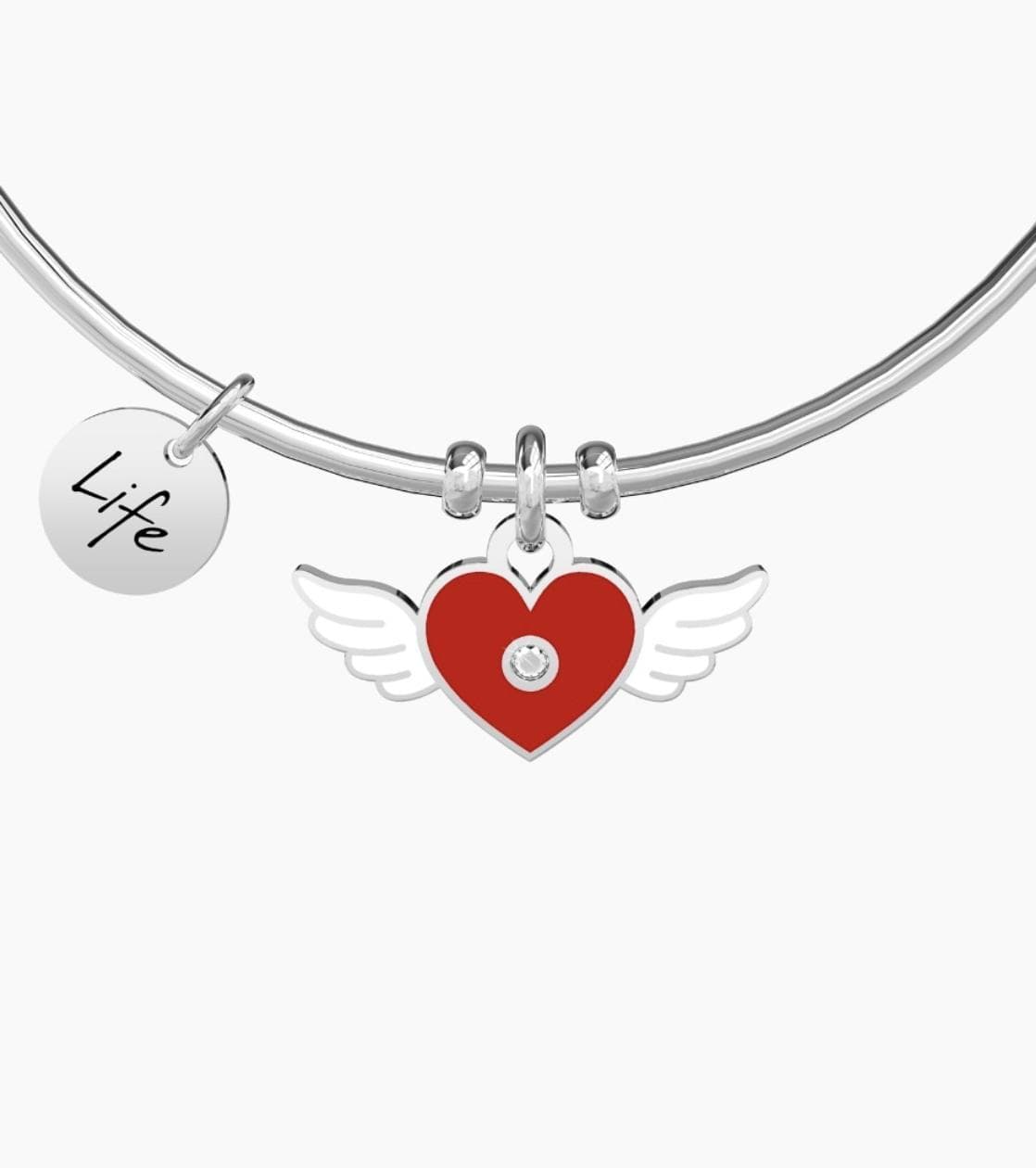 KIDULT BRACCIALE - CUORE ALATO | AMORE CHE SPICCA IL VOLO in Bracciali Alba Gioielli - Casoria, commercioVirtuoso.it