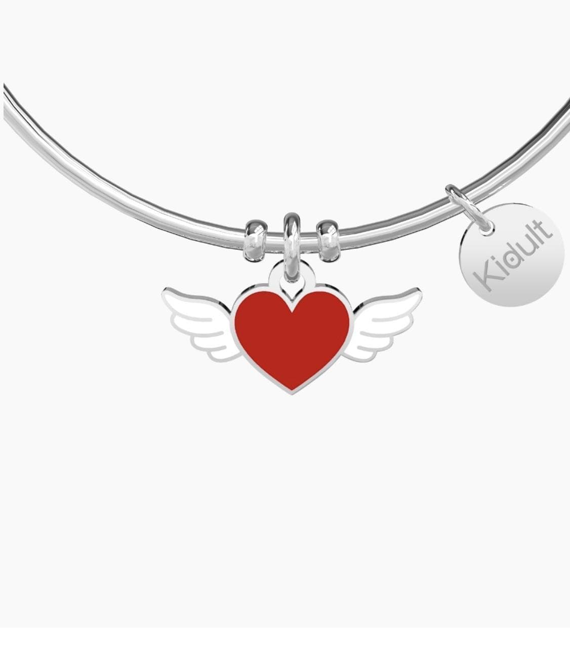 KIDULT BRACCIALE - CUORE ALATO | AMORE CHE SPICCA IL VOLO in Bracciali Alba Gioielli - Casoria, commercioVirtuoso.it