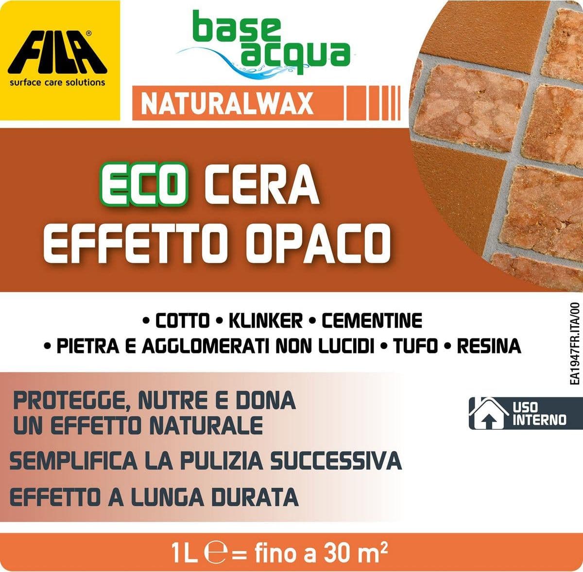 Fila Naturalwax – Cera effetto opaco per superfici – 1 litro in Cera Masterbrico - Longobardi, commercioVirtuoso.it