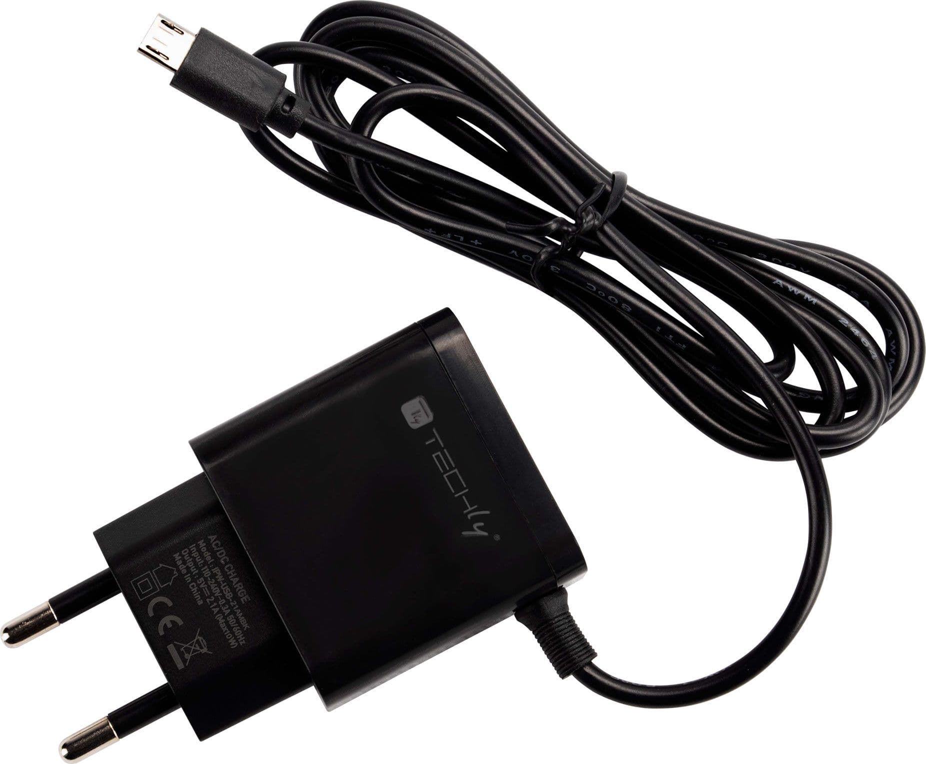 Caricabatterie Alimentatore Micro USB 5V 1A per Smartphone Tablet Nero in Caricabatterie da muro Scontolo.net - Potenza, commercioVirtuoso.it