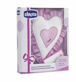 Ch fiocco nascita rosa