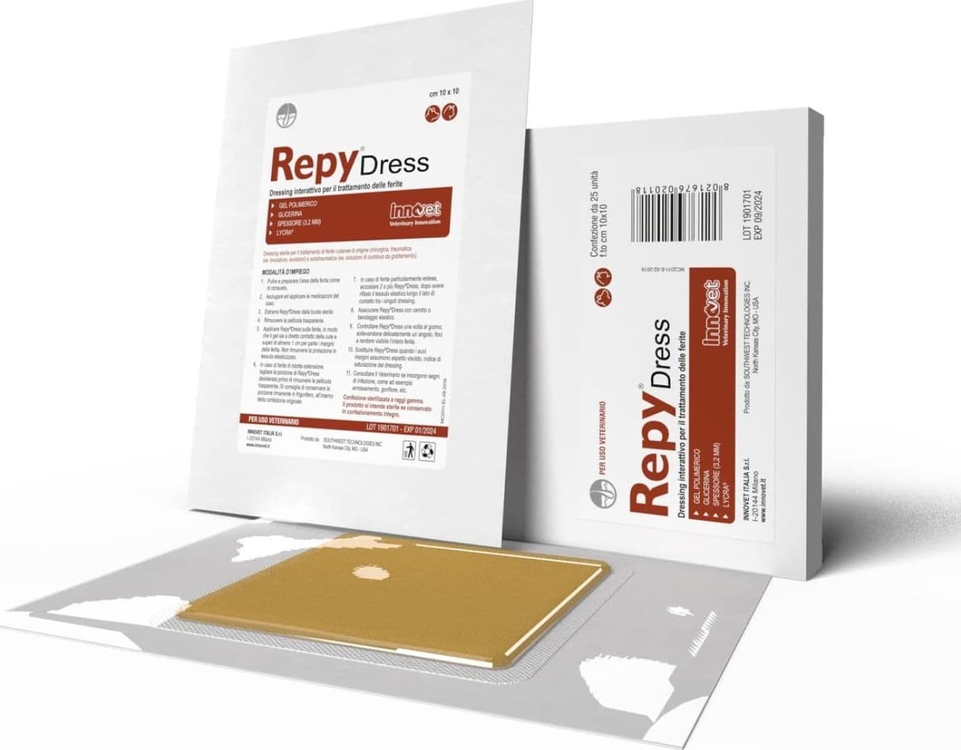Repy Dress garze sterili 10x10 cm in Compresse per medicazione 101 Market - Poggibonsi, commercioVirtuoso.it