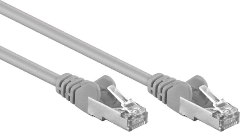 Cavo di Rete Patch in CCA Cat.5E Schermato F/UTP 0,5 m Grigio in Cavi Ethernet Scontolo.net - Potenza, commercioVirtuoso.it