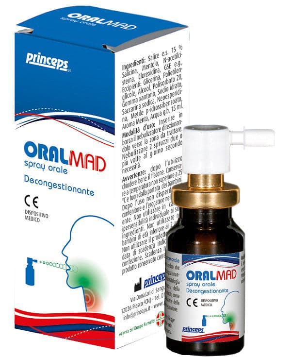 Oralmad spray 15ml in Collutori Clubfarma - Melilli, commercioVirtuoso.it
