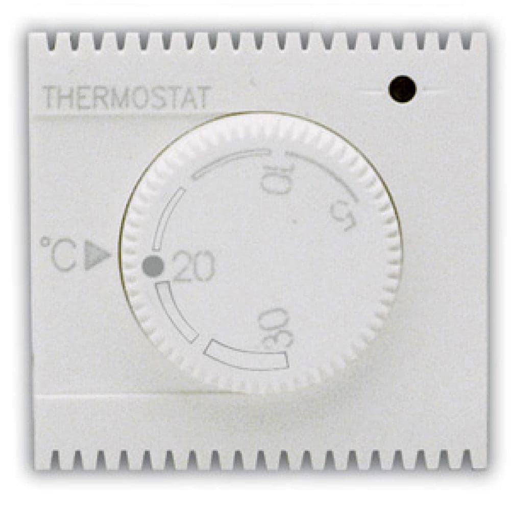Domus S44 Termostato Elettronico con Manopola 230V NA+NC 5A 2 Moduli Bianco Lucido in Termostati Scontolo.net - Potenza, commercioVirtuoso.it