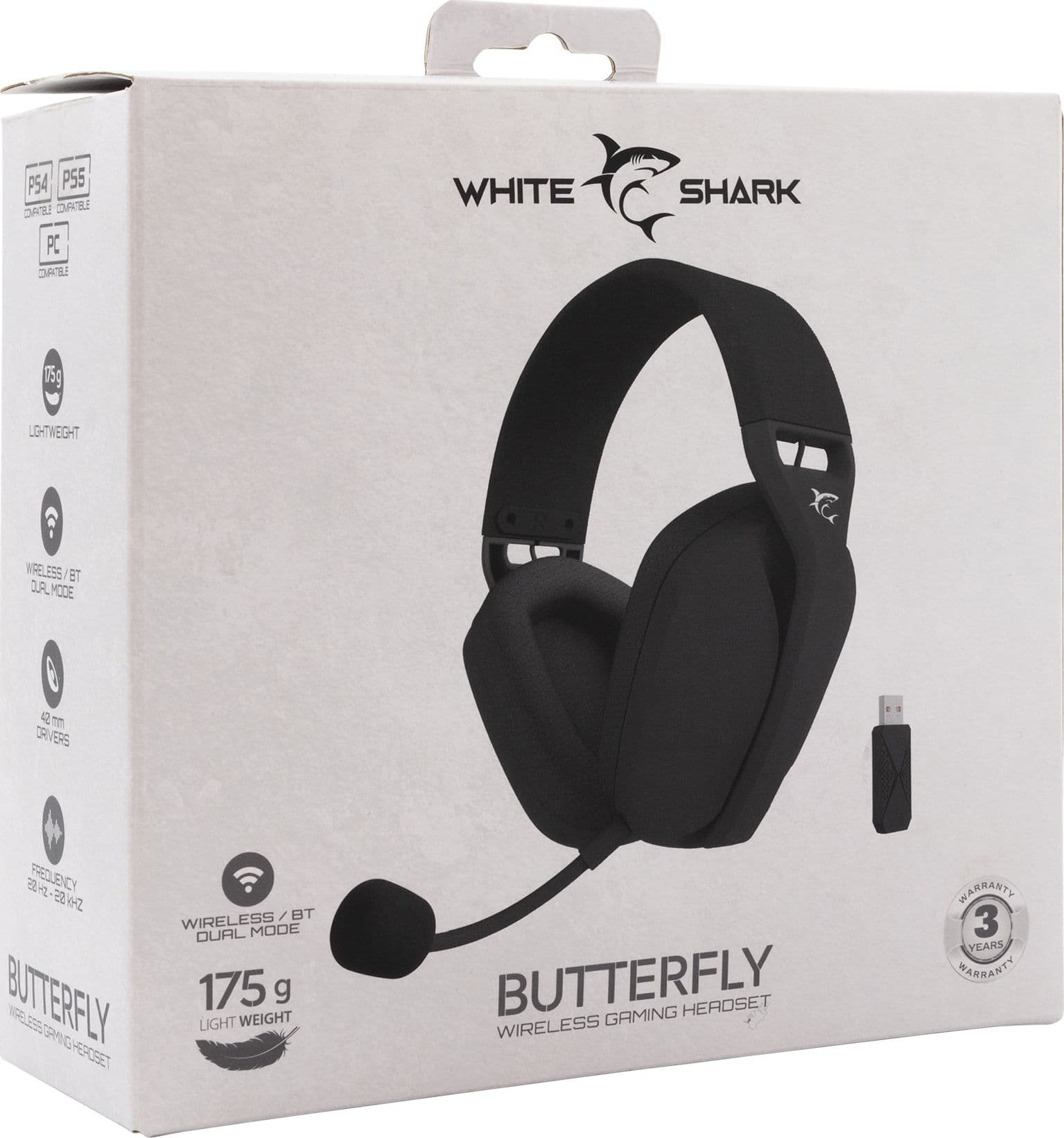Cuffia Gaming Stereo Wireless con Microfono Nero BUTTERFLY in Cuffie gaming Scontolo.net - Potenza, commercioVirtuoso.it