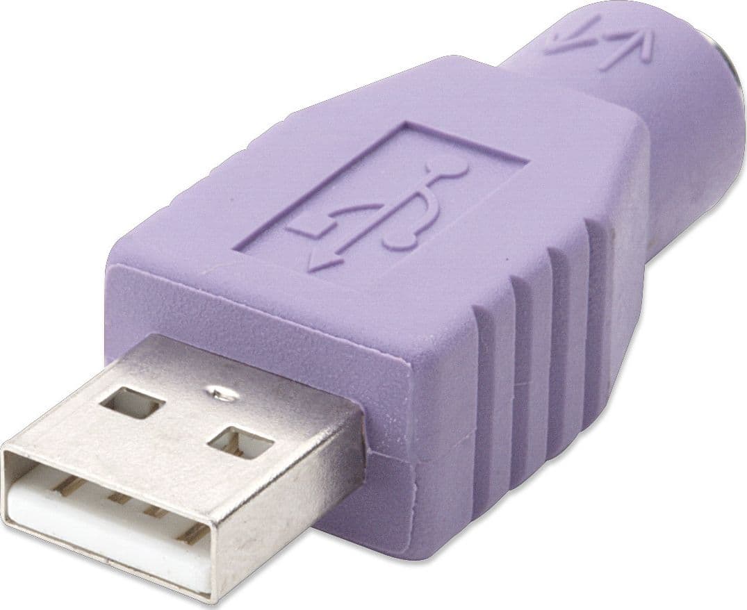 Adattatore PS2 femmina/USB A maschio in  Scontolo.net - Potenza, commercioVirtuoso.it