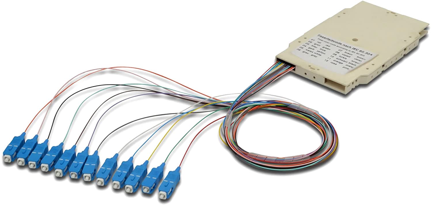 Cassetta di Giunzione Attrezzata con 12 Pigtail Fibra Monomodale OS2 SC/APC 9/125 2m in  Scontolo.net - Potenza, commercioVirtuoso.it