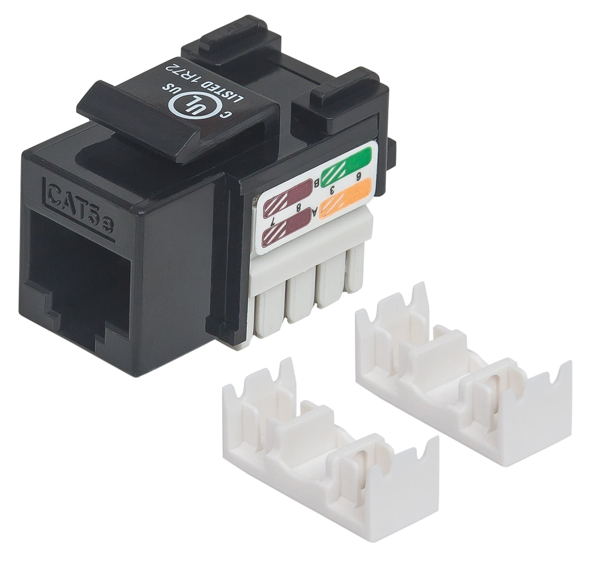 Frutto Keystone RJ45 Cat5e UTP Nero in Cavi Ethernet Scontolo.net - Potenza, commercioVirtuoso.it