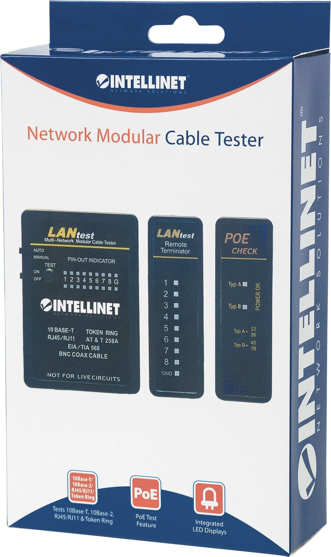 Tester Professionale POE RJ45 e BNC in Tester per batterie Scontolo.net - Potenza, commercioVirtuoso.it