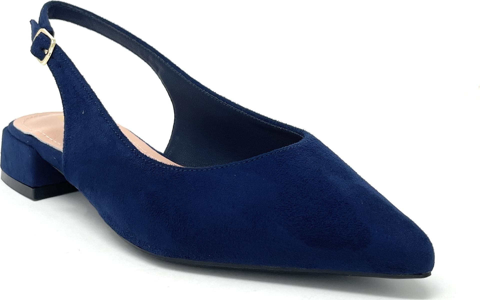 Francesco Milano sling back in camoscio firenze blu navy E08-01C in prodotto Teresi Calzature - Marsala, commercioVirtuoso.it