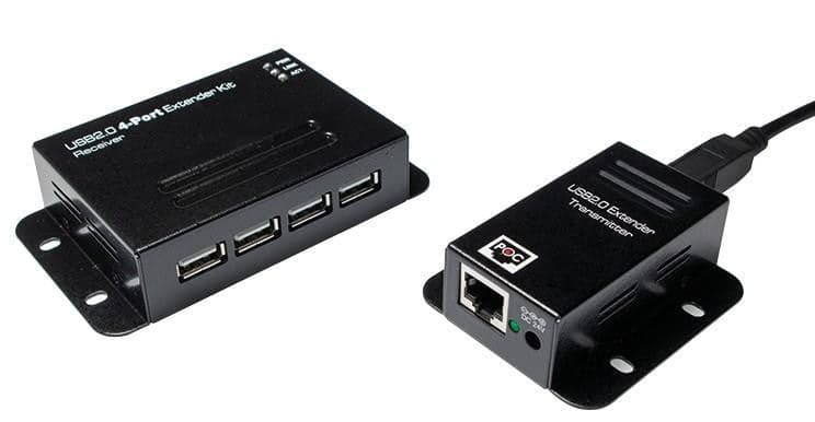 Extender USB su Cavo Cat.5/5e/6 fino a 50m con Hub 4 Porte in Adattatori USB wireless Scontolo.net - Potenza, commercioVirtuoso.it